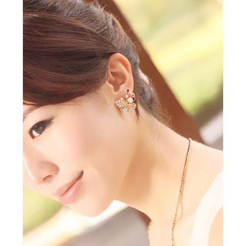Anting kupu kupu butterfly model fashion korea terbaru imut lucu cantik