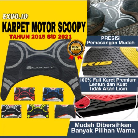 KARPET MOTOR SCOOPY 2013 sd 2021 | Karpet Scoopy | Karpet Motor