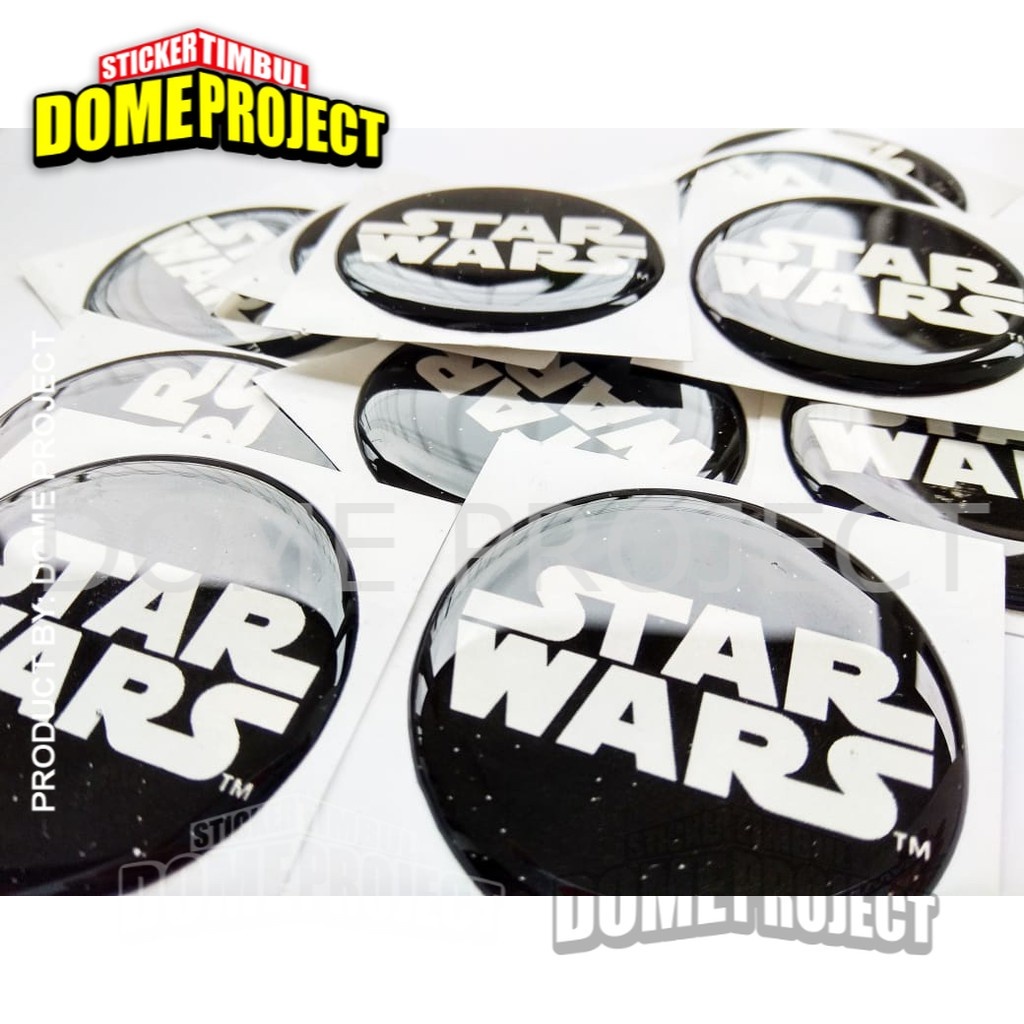 STARWARS STIKER MOTOR EMBLEM LENTUR AKSESORIS SEPEDA MOTOR