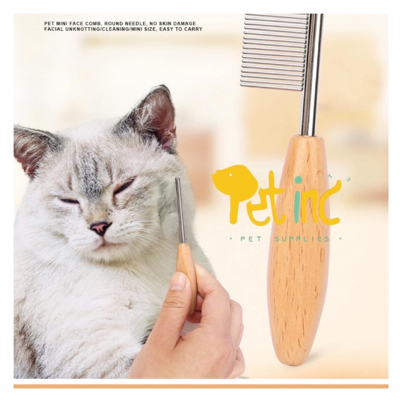 HISTOPET Solid Wood - MINI FACE COMB