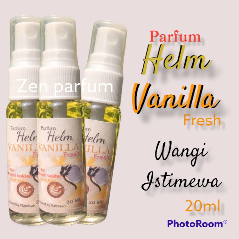 Parfum helm vanilla fresh anti bakteri wangi sepanjang hari