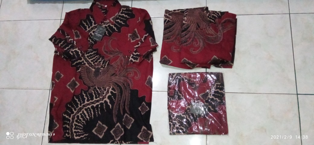 Kemeja Batik Pria Slim Fit Modern Murah Bahan Katun - Baju Batik Pria Slimfit Modern Terlaris