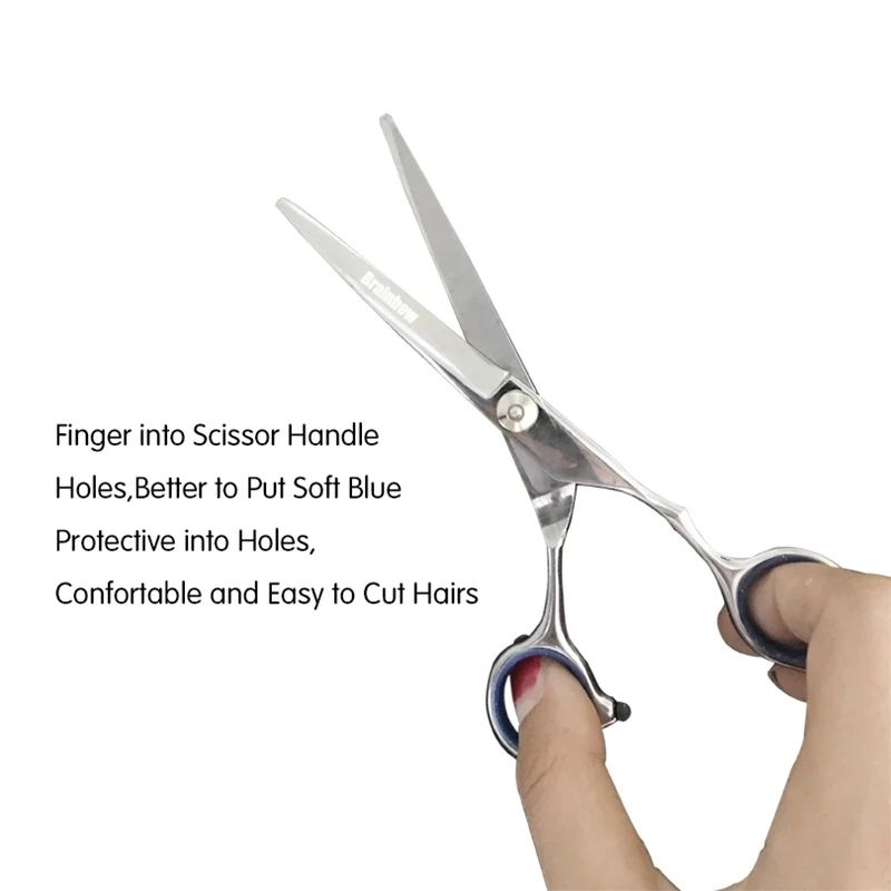 GUNTING RAMBUT SASAK SALON STAINLESS STEEL FULL HIGH QUALITY PREMIUM HAIR SCISSOR PER 1 PCS