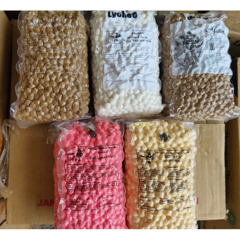 

BUBBLE WARNA WARNI 1 KG / BOBA WARNA WARNI