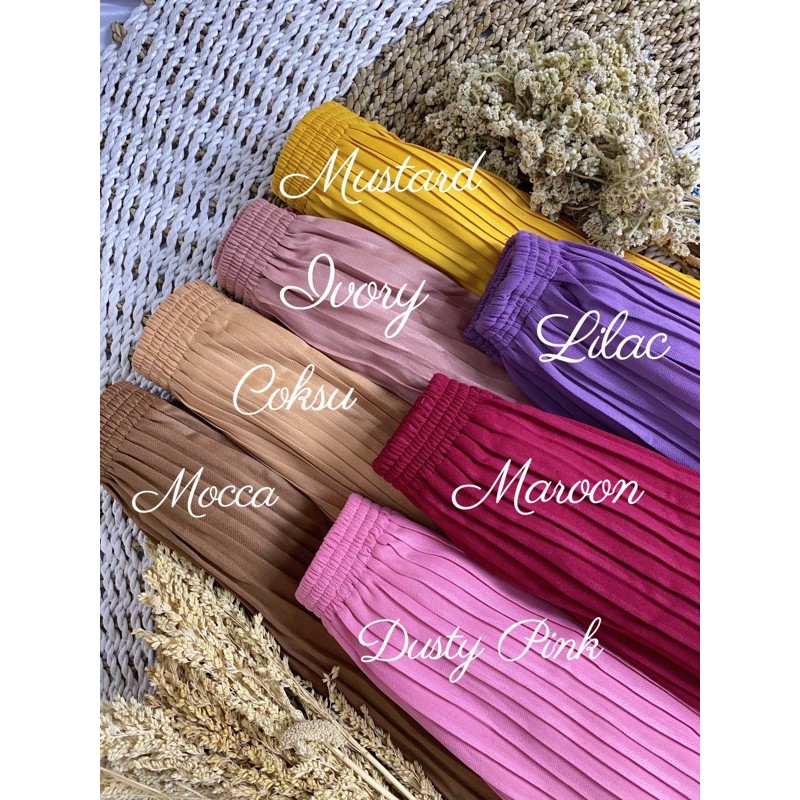 Rok Plisket Mayung Tebal Rok Plisket Lotto Rok Plisket Tebal