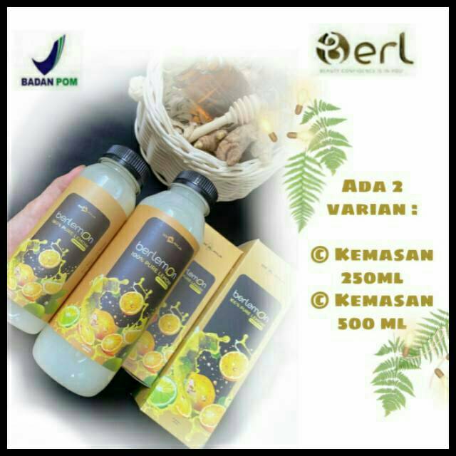 

SARI LEMON Berlemon Sari Buah Lemon 100% ASLI 250ml