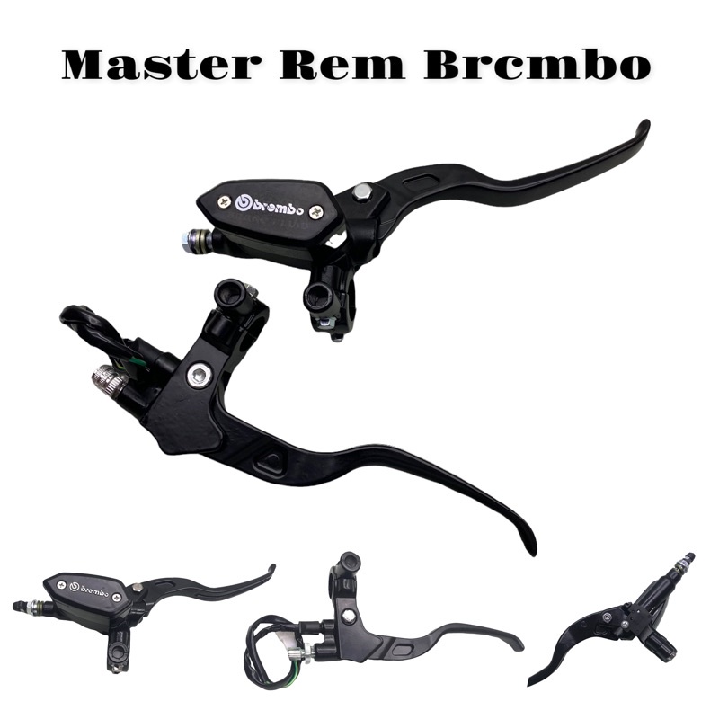 Master Rem Brcmbo Tabung Oval Kaca E2 14mm SET Kopling Rem Belakang copy RCB  FOURSIX_46