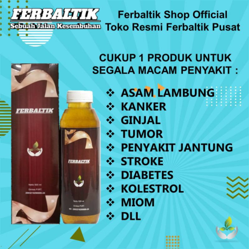 Ferbaltik 500 Ml Herbal Solusi Kesembuhan Indonesia