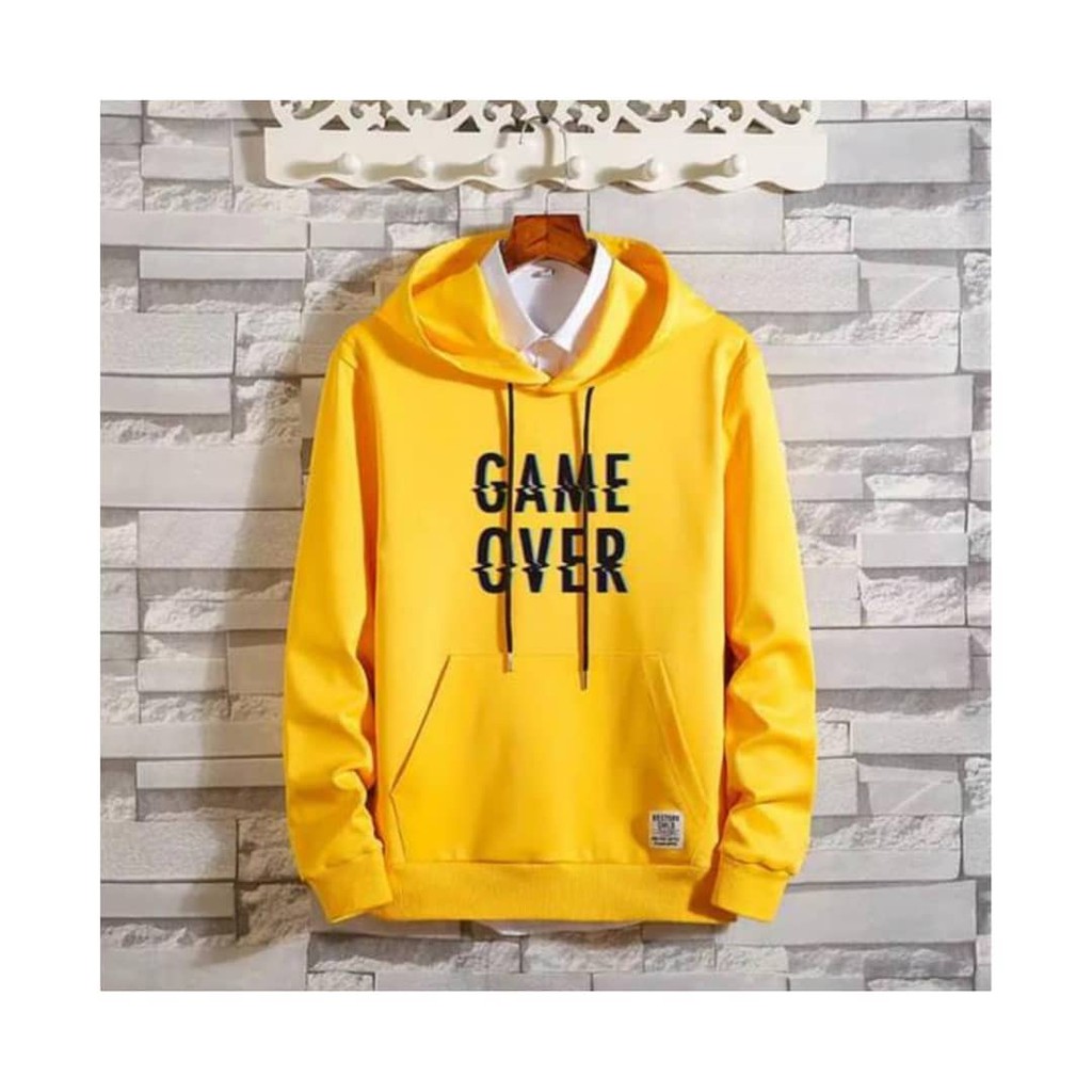 SWEATER ZIGI ZAGA GAME HOODIE TEBAL / HOODIE UNISEX