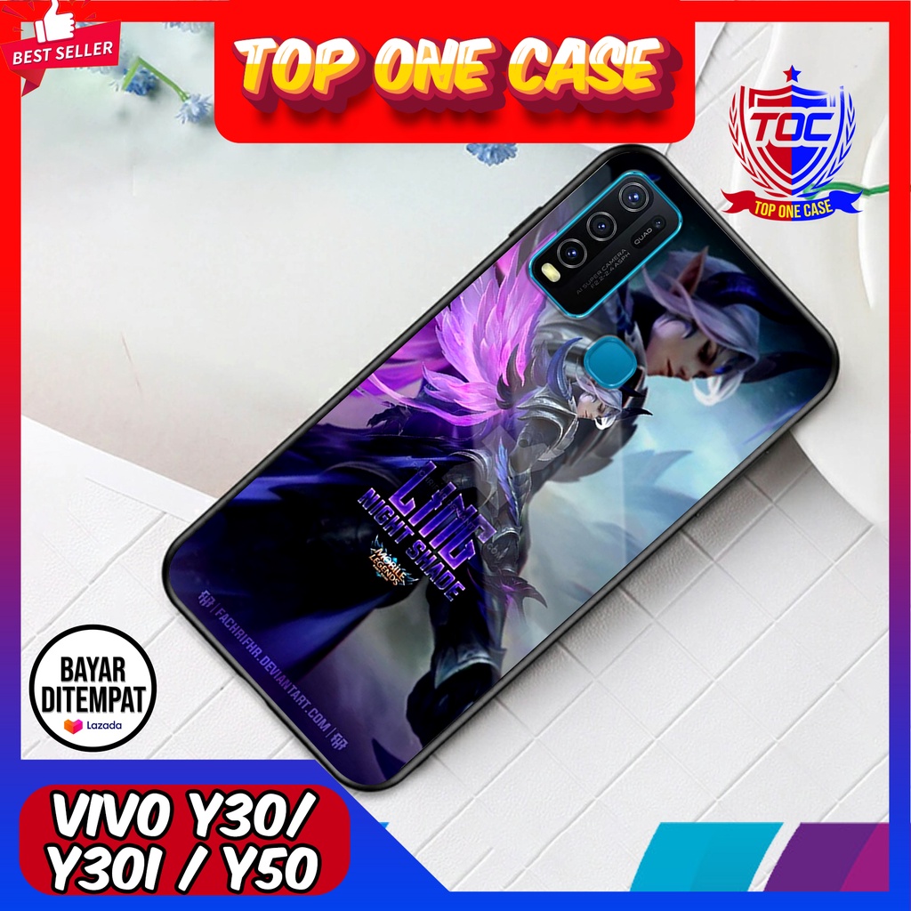 Case VIVO Y30 / Y50 / Y30i - Casing VIVO Y30 / Y50 / Y30i Terbaru Top One Case [ MOTIF GAME MOBILE ]