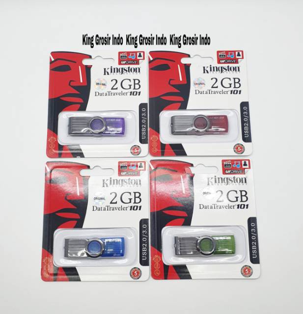 Flashdisk Kingston 2GB 2 GB Original Flash Drive