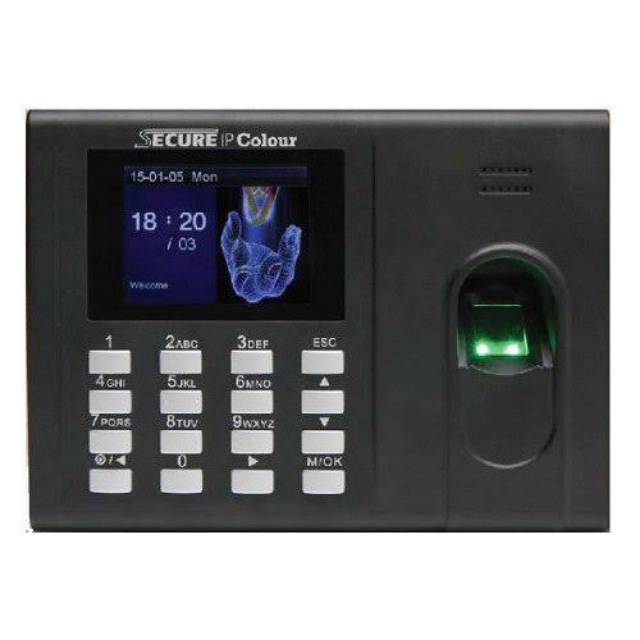 Secure IP Colour - Mesin Absen/Absensi Sidik Jari/Finger Print