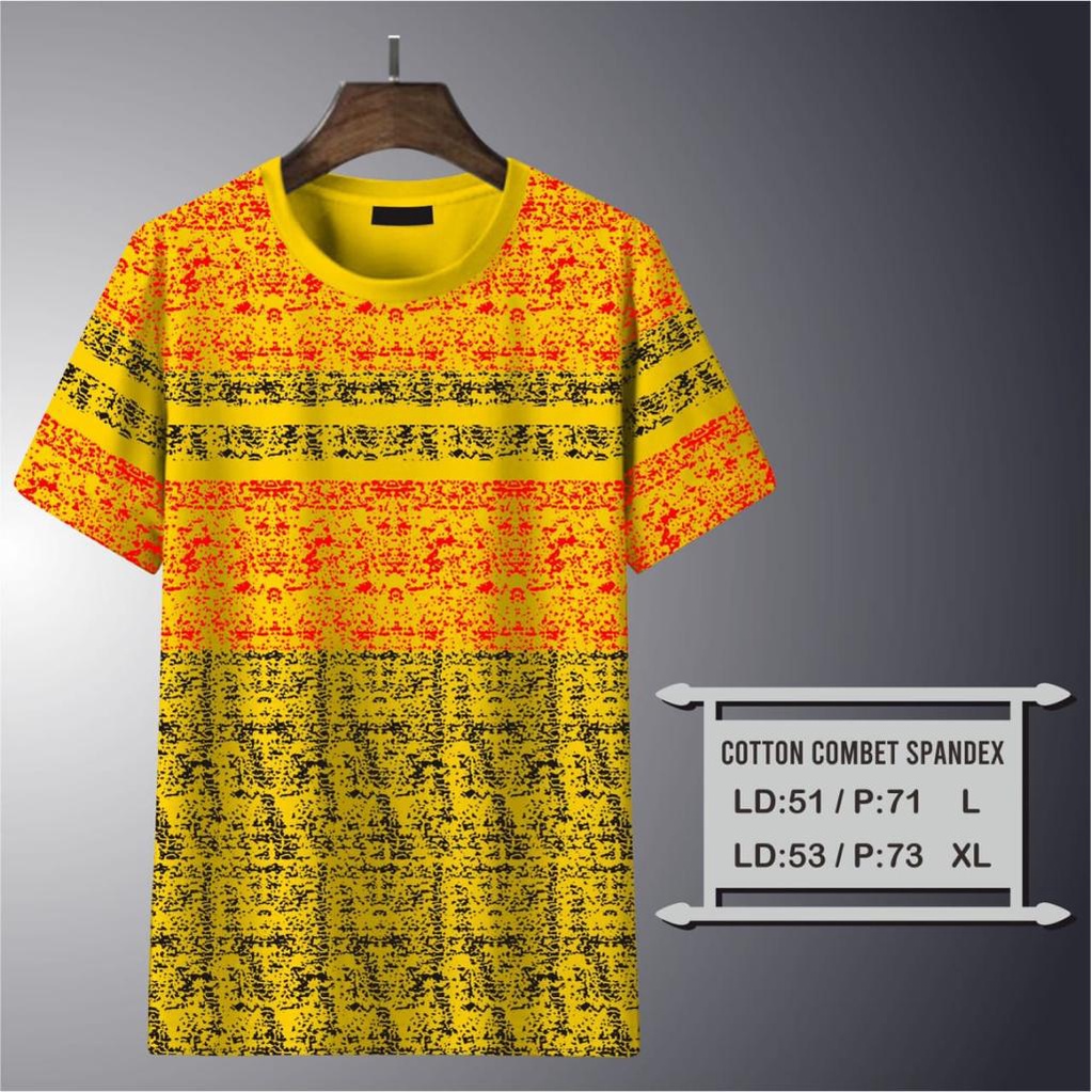 Kaospolos - T shirt Premium kaos distro motip batik | kaos kerah bulat pria dan wanita