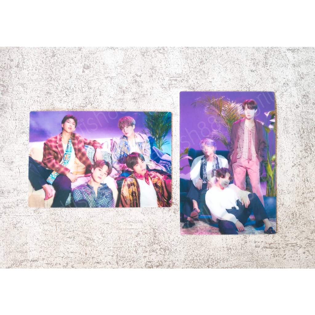 [READY STOCK+] BTS OFFICIAL Lenticular Postcard Set 5th Muster Fanmeeting Japan JP MAGIC SHOP RM JIN
