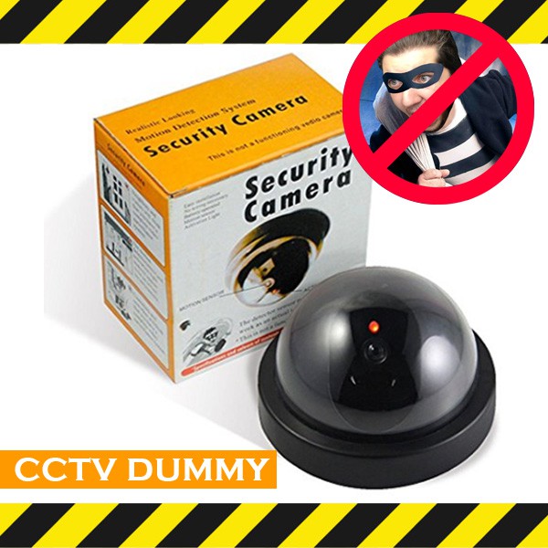 CCTV Dummy Tiruan Palsu Fake Replika Kamera  Security Simulasi INDOOR