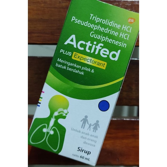 Actifed Plus Expectorant Sirup 60 ML