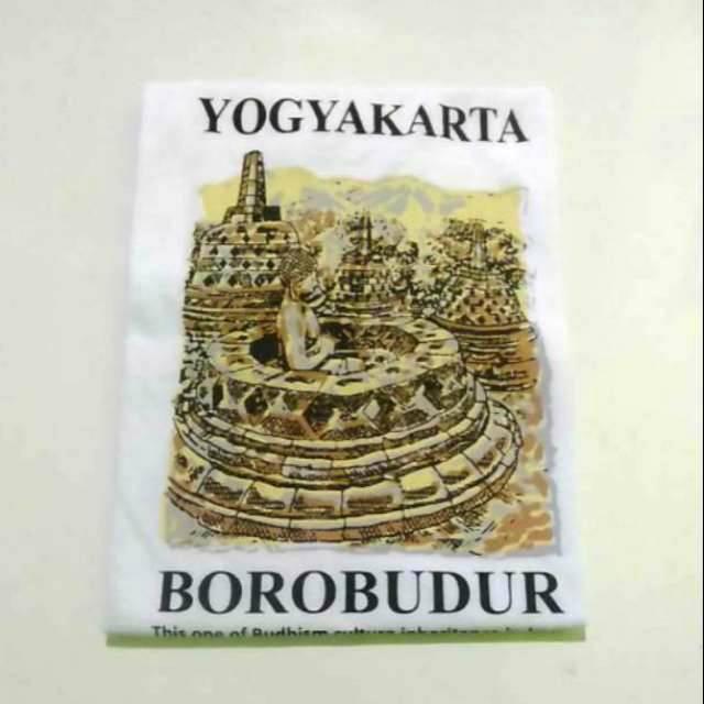 KAOS BOROBUDUR | Kaos oleh-oleh borobudur dewasa | remaja | anak-anak