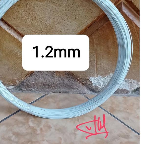 Fiber putih 1.2mm cocok untuk sangkar kecil, layangan naga dll
