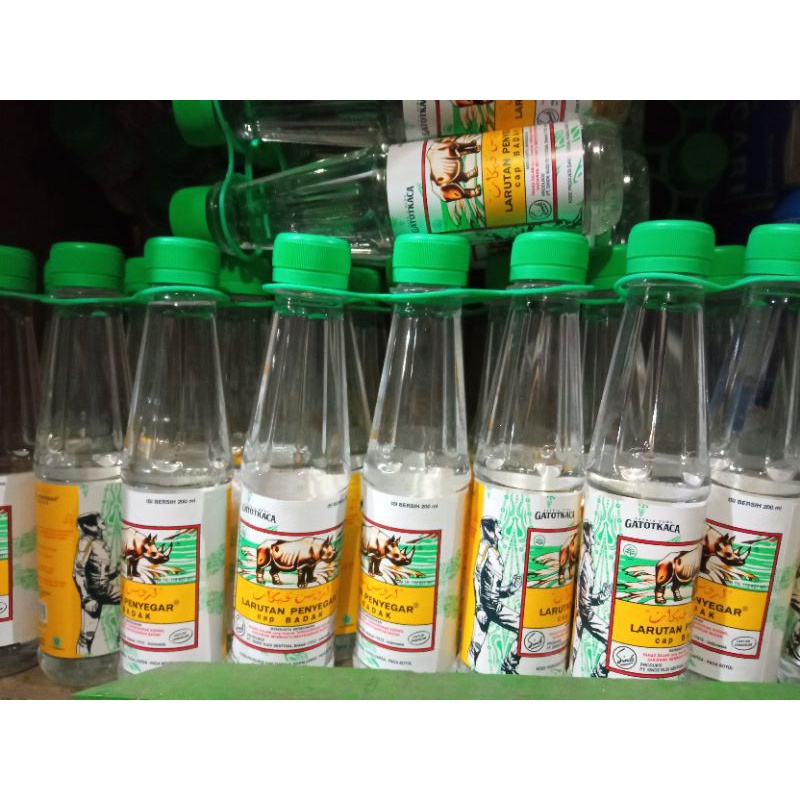larutan botol cap badak