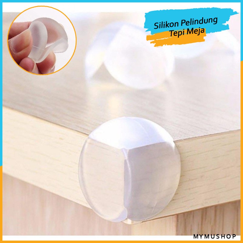 PELINDUNG SIKU MEJA SILIKON KARET PELINDUNG MEJA KARET PELINDUNG MEJA SIKU PENGAMAN SUDUT