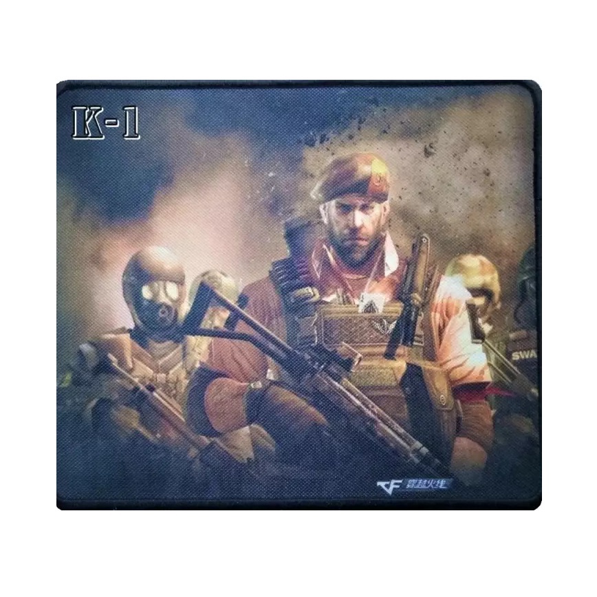 Mousepad Gaming Karakter Soldier Type Kasar 25x29x0.2Cm 51911