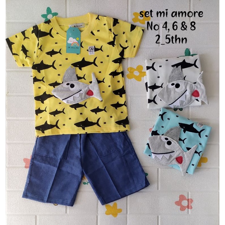 setelan anak laki-laki mi amore