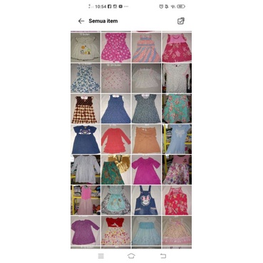 Preloved baju/dress anak murah
