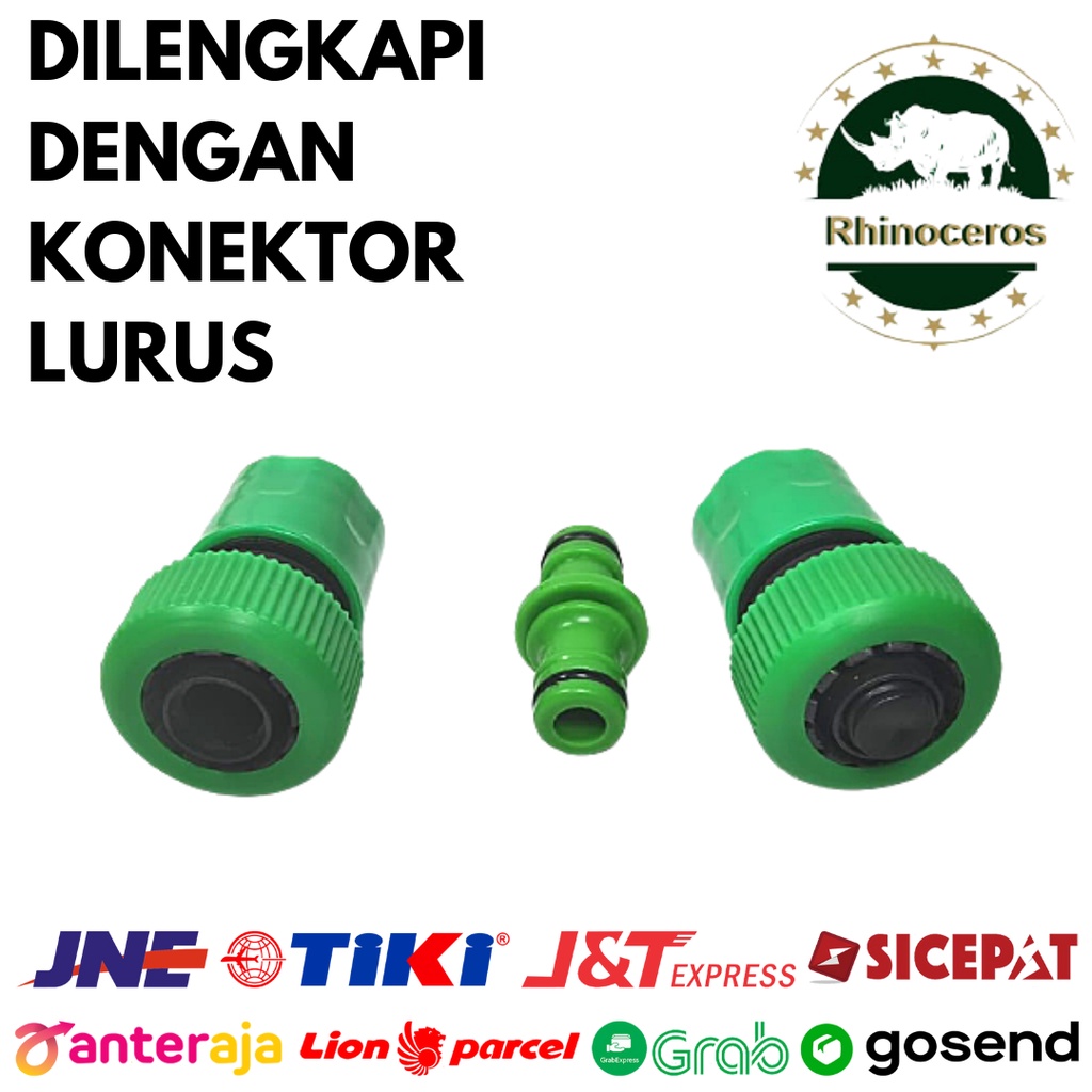 Sambungan Selang Air Paket Quick Connector Selang Konektor Lurus 3/4&quot;