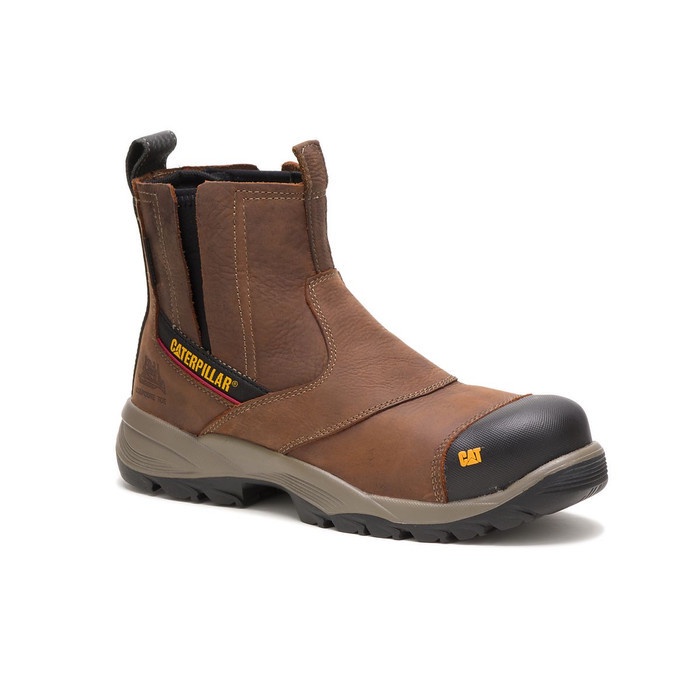 composite toe water proof work boots