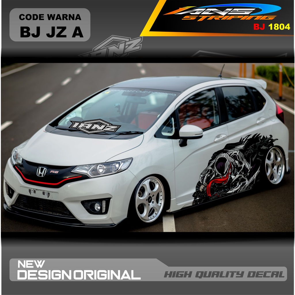 STICKER MOBIL HONDA JAZZ MOBIL AGYA AYLA AVANZA DLL / STIKER VARIASI MOBIL / DECAL STIKER MOBIL