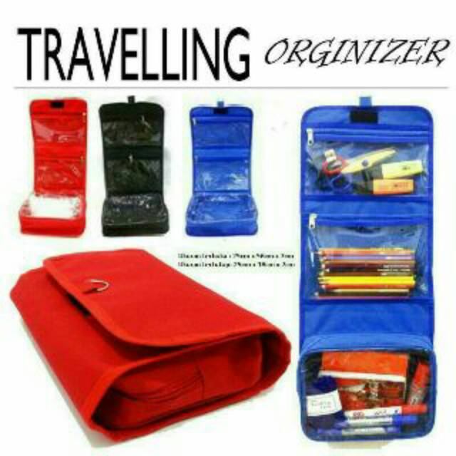 Travelling Organizer (TO)/Tempat Kosmetik/Tempat Obat/Tempat Serbaguna 1kg=4pcs