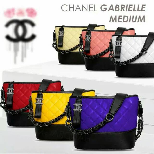 TAS CHANEL GABRIELLE MEDIUM SINGLE ( TANPA DOMPET KOIN)
+ DUSTBAG