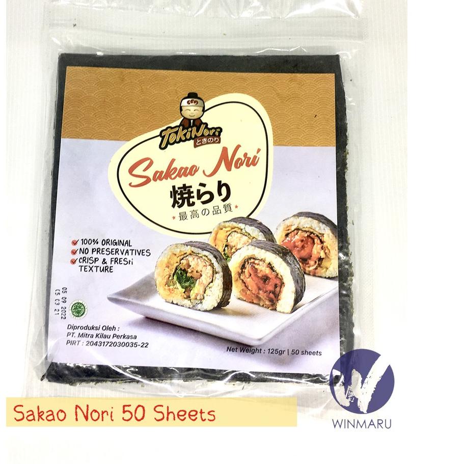 

GRATIS ONGKIR✅Sakao Nori Yaki Sushi 50 sheets|RA1