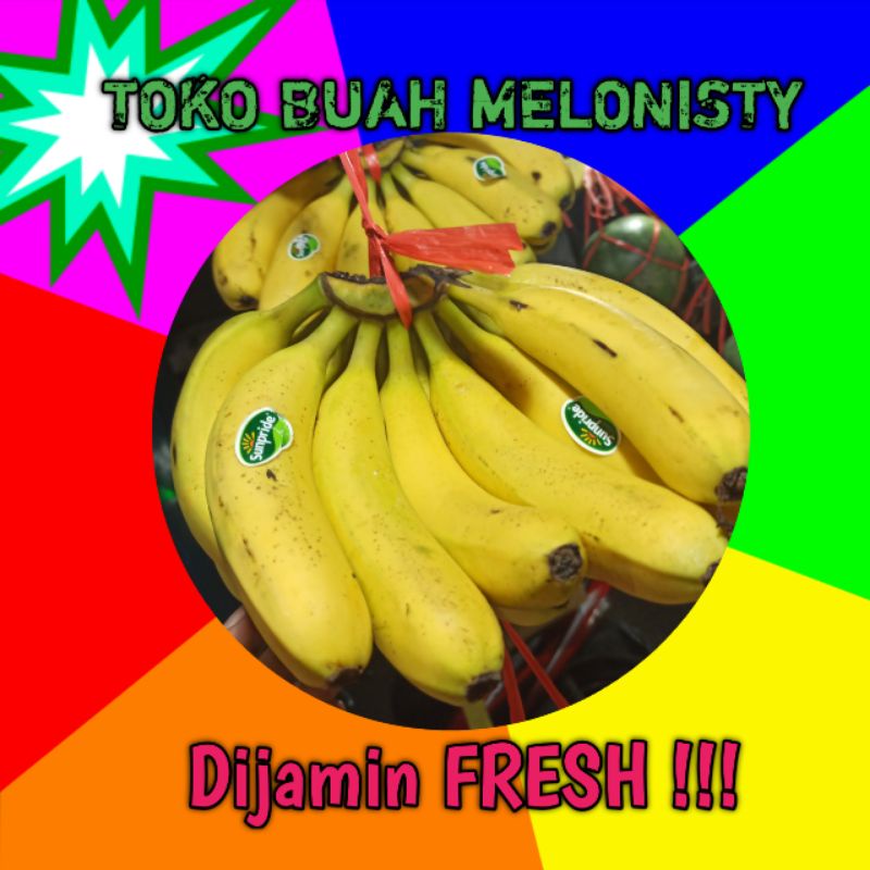 

[ PER SISIR ] Buah PISANG SUNPRIDE Pisang Sunpride Freshh