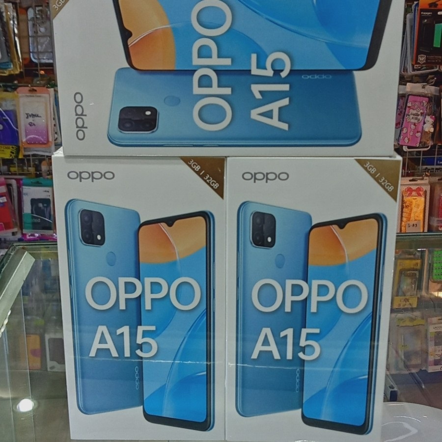 Oppo A15 2/32 - 3/32 - Ram 2GB Rom 32GB - Ram 3GB Rom 32GB - Baru - Garansi Resmi