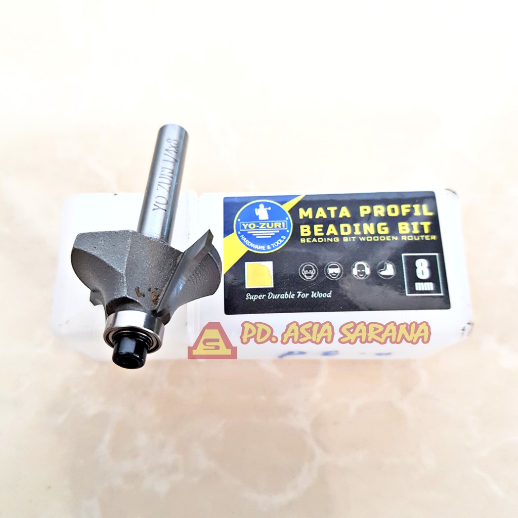 Mata Profil Kayu 8mm Pilih Jenis dan Model / Mata Router Trimmer