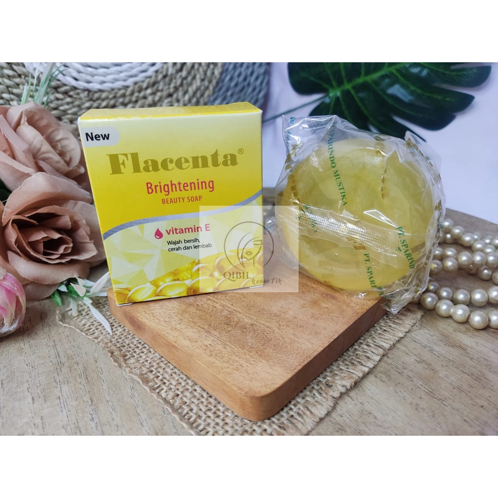 Gambar Sabun Placenta Lightening Beauty Soap Vitamin E