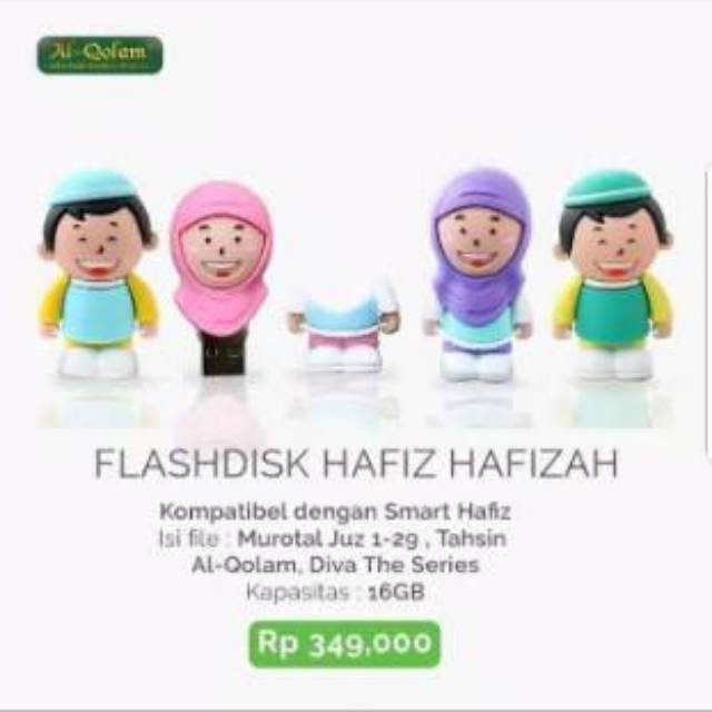 New USB Flashdisk smart hafiz hafizah original Alqolam hafidz Versi 5/ 4/ 3/ 2/ 1