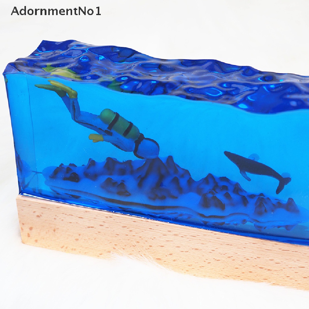 [AdornmentNo1] Mountain Sea Wave Sea Water Surface Mirror Silicone Mold DIY Epoxy Resin Mold [new]