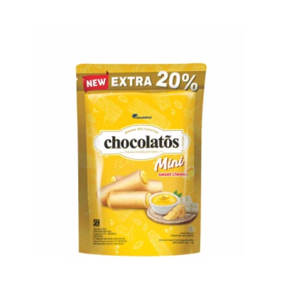 

CHOCOLATOS WAFER ROLL MINI COKLAT 70G