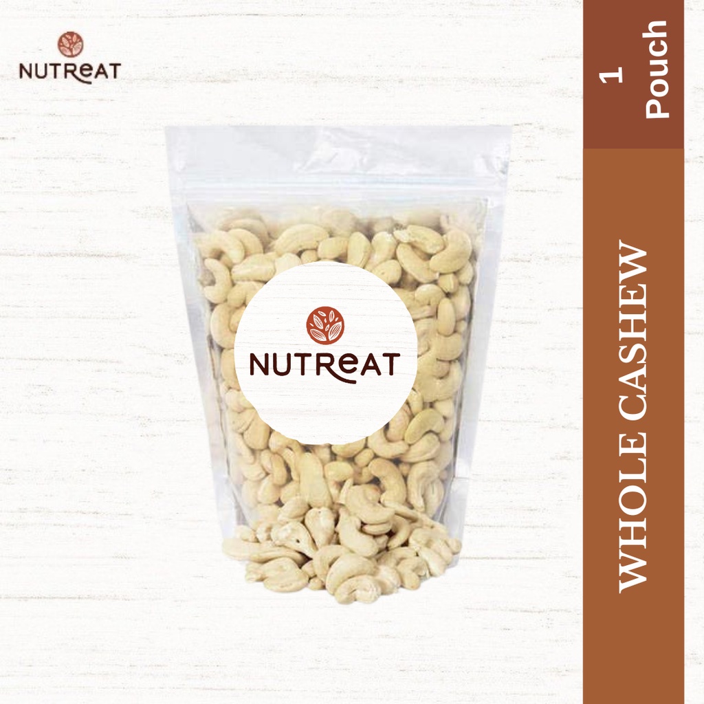 

Nutreat Whole Cashew – Kacang Mete Mentah