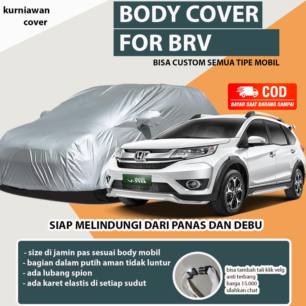 Car cover/Sarung Cover Mobil BRV/Body Cover BRV/Selimut Sarung Mobil BRV/BRV Cover /Honda BRV/Cover 