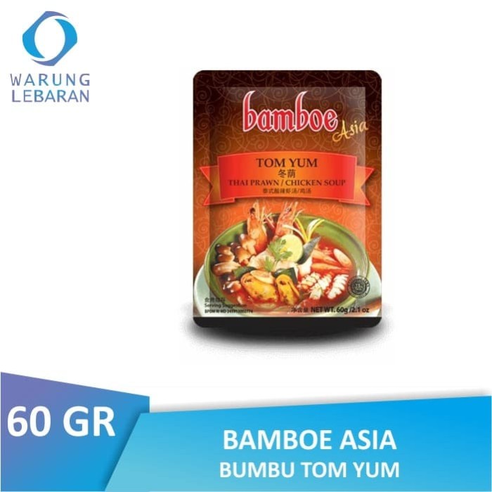 

vd2011c Pack Bamboe Asia Bumbu Tomyum 60 Gr Fsfs201