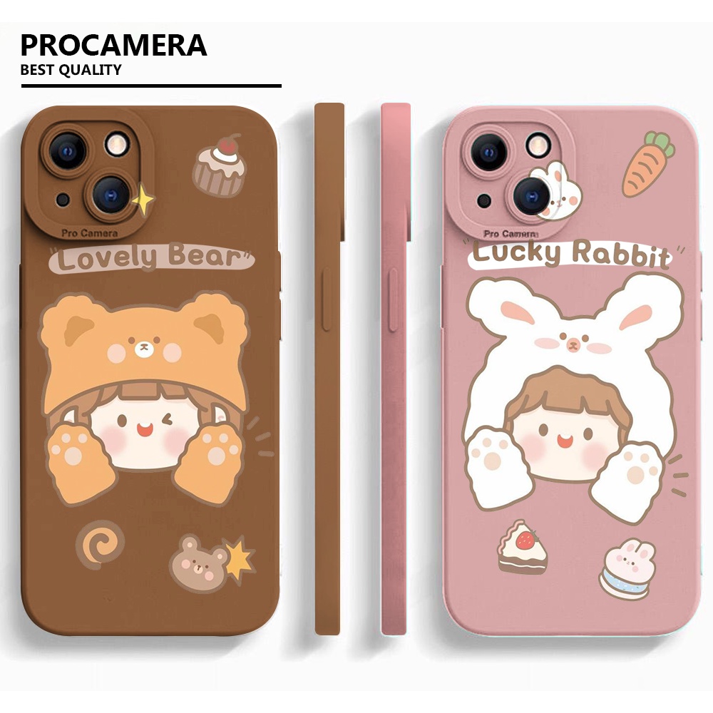 GUDANG CASING - Softcase Procamera For VIVO V23E VIVO V23 5G VIVO Y91 VIVO V7PLUS VIVO Y15S VIVO S1 