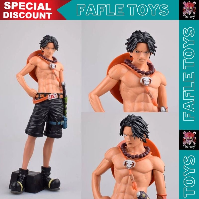 Action Figure Ace One Piece /  / Action Figure Portgas D Ace / Grandista One Piece Portgas Ace KWS A