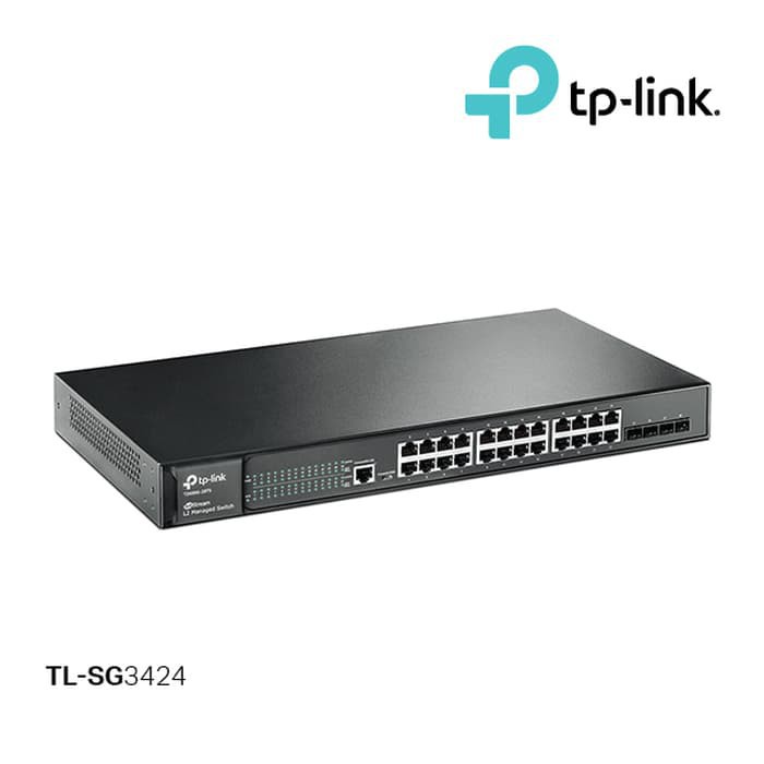 TPLink TL-SG3424 JetStream 24-Port Gigabit L2 Managed Switch