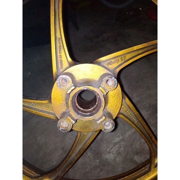 VELG BEAT DAICHI ALLOY + TPL BEAT GOLD REPAINT