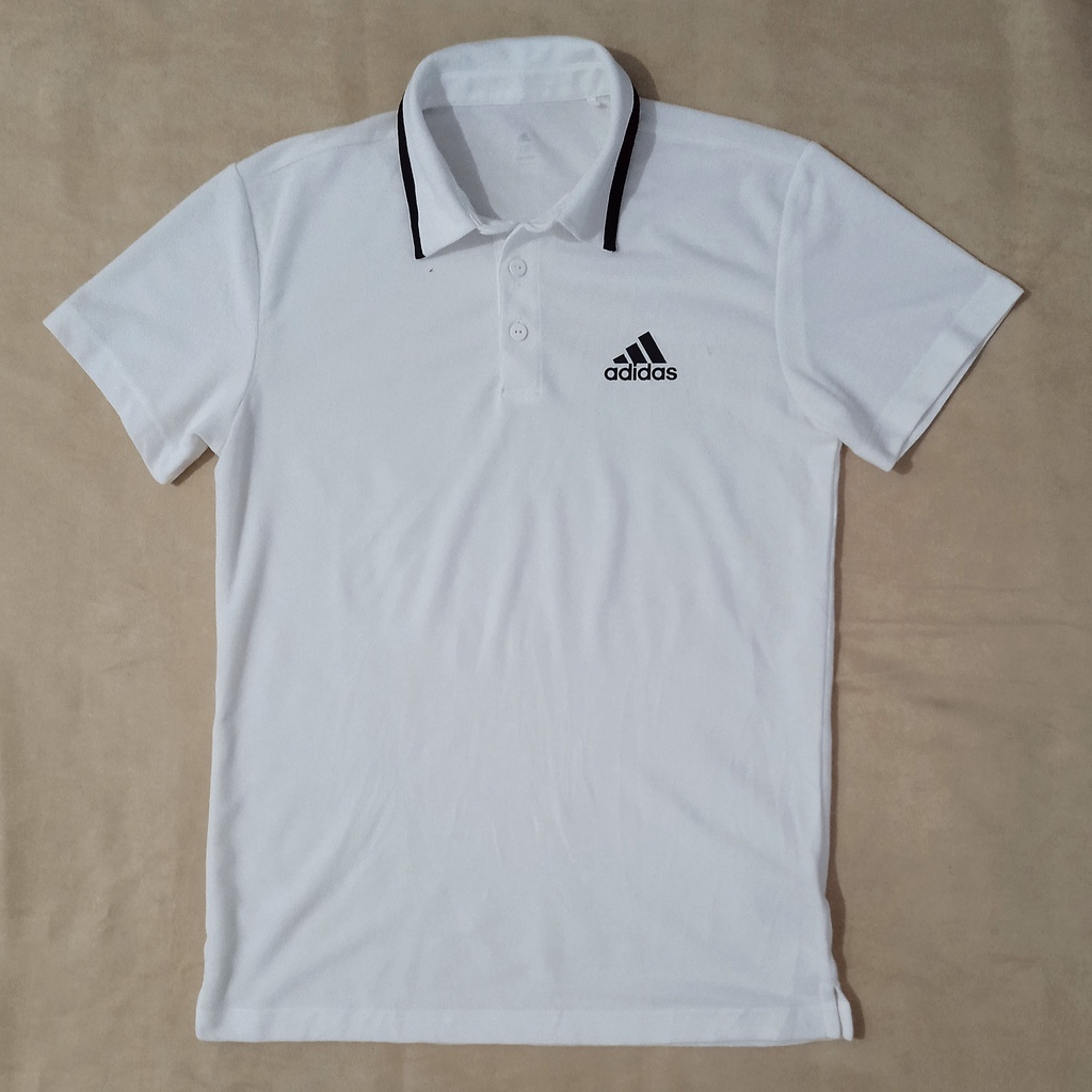 Baju/Kaos/Tshirt/ Kaos Polo sport/olahraga Jersey second/Bekas/Thrift/original/asli Adidas Keren Pin