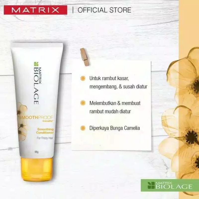 Matrix Biolage Deep Smoothing Serum 100ml, Shampoo 1L, Conditioner 98gr,Opti