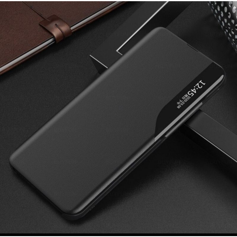 Original Flip Case Smart View Windows Oppo A76 A96 Case View Flip Cover Sarung Hp Casing Hardcase Pe